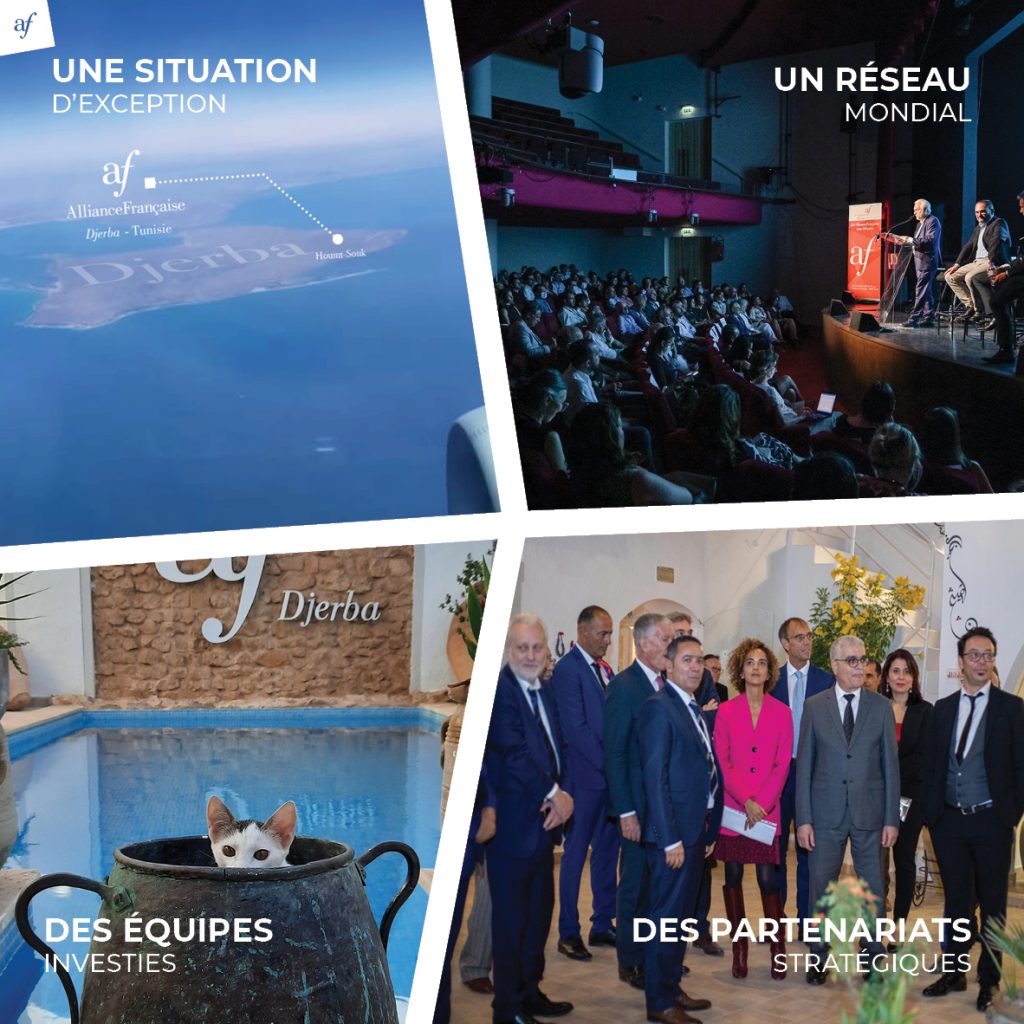 Devenir partenaire de l'Alliance Française de Djerba